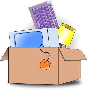 packing vector graphic