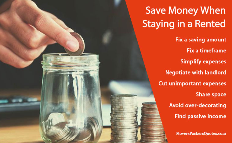 Easy ways to save money while living in a rented house 